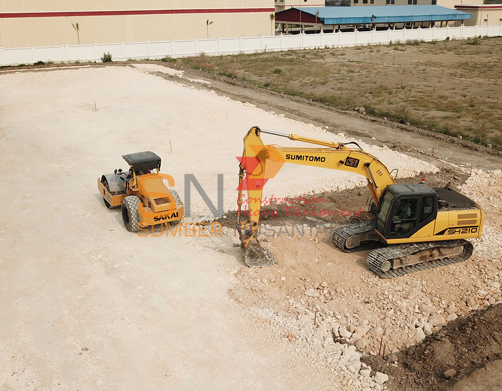 Jasa Cut And Fill Pembangunan Pabrik di Kendal