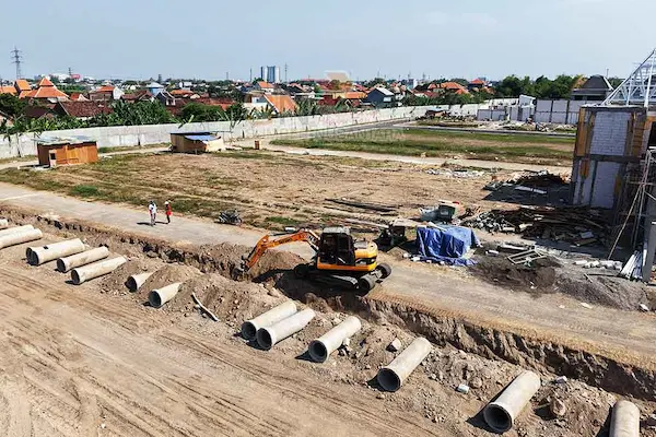Rental Alat Berat Proyek Perumahan Citra Garden