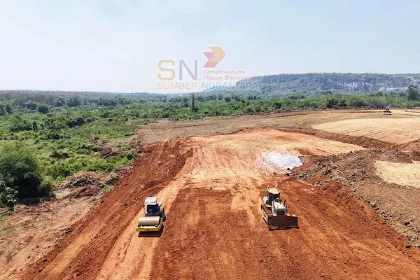 Jasa Cut And Fill Pembangunan Pabrik PT Avia Avian Industri Pipa