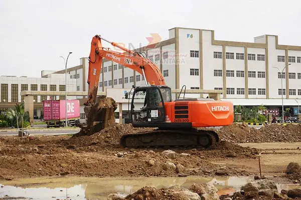 Rental Alat Berat Proyek Perumahan Prime Hill