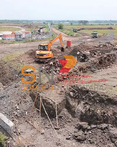 Proyek Alat Berat Bandara Kediri