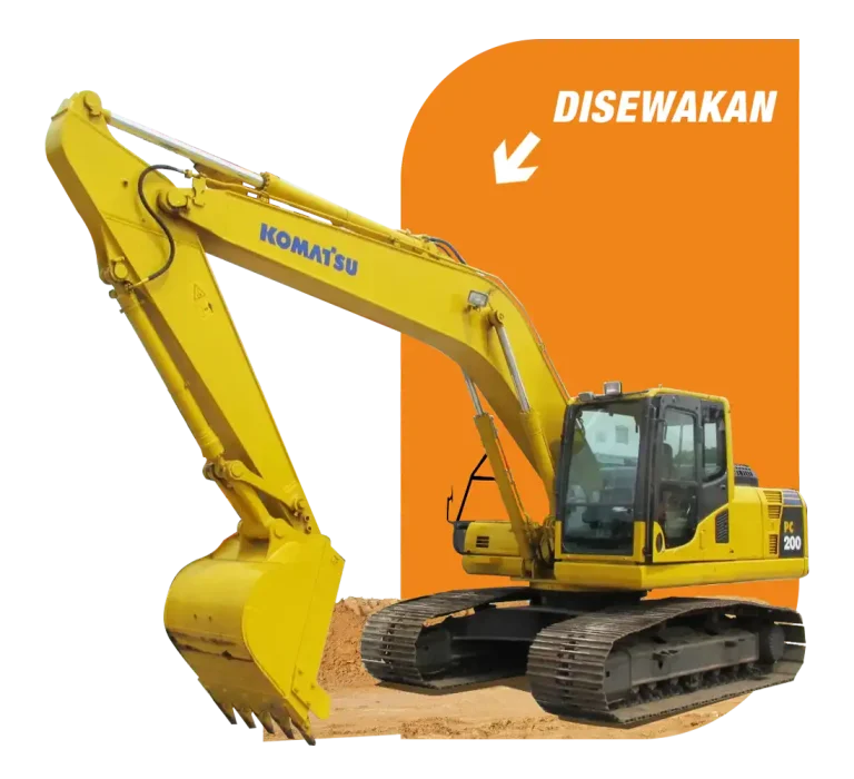 Rental Alat Berat Excavator 20 Ton
Komatsu PC-200-8